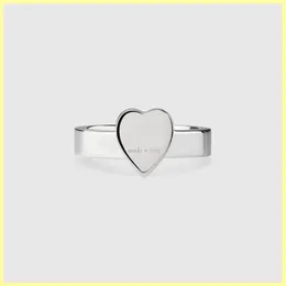 Mens Love Ring Designer Heart Rings per le donne con scatola originale Luxurys Jewelry Men Rings Fidanzamenti per le donne Marchi G Ring 925 Silver