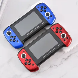 4.3 Inch Handheld Portable Game Console Dual Joystick 8GB Preloaded 1000 Free Games Support TV Out Video Game Machine X18S New