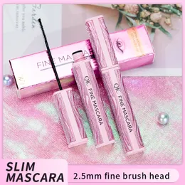 Eye Makeup Lash Waterproof Mascara Very Black Lengthening QIC Mascara With Small Eyelash Brush Head Slender Curling Volumizing No Smudging Thick Long Lasting