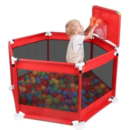 Baby Playpen Fence Folding Barrier Kids Park Children Play Pen Oxford Cloth Game Infants Tent Ball Pit Pool Baby Playground
