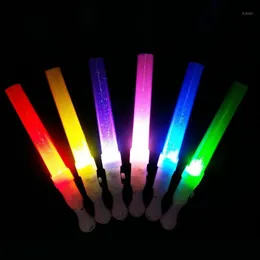 LED LED 5 PCS Flash Toy Toy Multi Color Lighting Sticks Foam Glow Stick for Wedding Party Birthday Kids Toys Decoration
