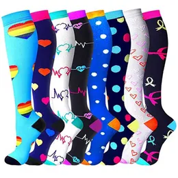 Manufacturers Wholesale Sports Leisure Compression Socks 4/6/7 PAIRS PER SET Adult Pressure Socks Compressed 211204