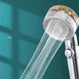 Xiaoman Talia Turbo Prysznic Zestaw dłoni Prysznice Głowica prysznicowa Wentylator Wentylator Water Stop Nowy A32