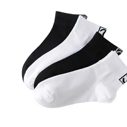 Women Letter Print Cotton Socks Black White Casual Sport Sock Gift for Love Girlfriend High Quality Wholesale Price