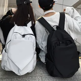 Дизайнерские водонепроницаемые нейлоновые женщины рюкзак с большой мощностью сплошной, мужски для туристов, унисекс колледж, школьные, ноутбук, рюкзаки ноутбука