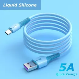 Quick Charge LED Light TPE Soft Type c Micro USb Cables 1m 3ft For Samsung S10 S20 S21 Xiaomi M3 m4 htc android phone pc cable