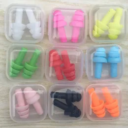 Silicone Earplugs Swimmers Soft and Flexible Ear care Plugs for travelling & sleeping reduce noise Earplug