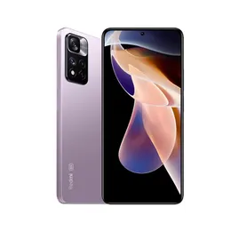 オリジナルXiaomi Redmi Note 11 Pro+ Plus 5G携帯電話6GB RAM 128GB ROM OCTA CORE MTK DIMENSITY 920 ANDROID 6.67 "フルスクリーン108.0MP AI NFCフィンガープリントIDスマート携帯電話