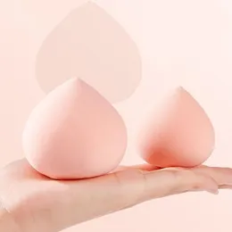 Svampar, applikatorer bomull persika form kosmetisk puff skönhet ägg makeup sponge kudde foundation pulver blender smink tillbehör