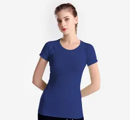 Ropa de Mujer Womens Clothing Tops Tees T-Shirt Designer Tracksuit 2.0 Summer Yoga Short Sleeve Top Sports Litness Typering Quicking