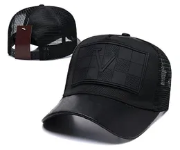 Skórzane litery marki kapelusz czapka z baseballami kobiet bawełniane kapelusze dla mężczyzn regulowane luksusowe czapki snapback golf Casquette Visor Gorras Bone