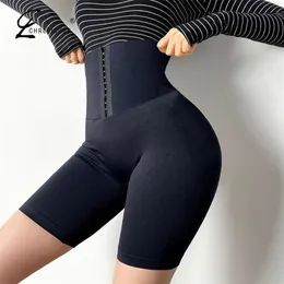 Chrleisure High Waist Kort Leggings Kvinnor Fasta Fitnessbyxor Casual Sports Skinny Leggins 210925