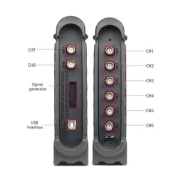 Armazenamento de Osciloscópio 1008C de computador automotivo USB 8 Channel Programable Generator Probbe com atenuador passivo