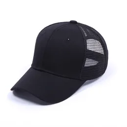 Modna zwykła bawełna niestandardowe czapki baseballowe Regulowane Strapbacks dla dorosłych Męskie Wovens Curved Party Hats Puste Solid Golf Sun Cap CCF5514