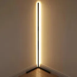 مصباح أرضي بزاوية إسكندنافية حديث بسيط LED ضوء لغرفة المعيشة غرفة نوم جو الدائمة مصابيح إضاءة داخلية ديكور