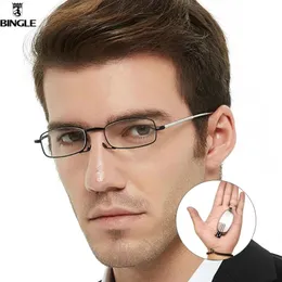 Anti Blue Light Folding Reading Glasses Magnet Men Women Optical Portable Presbyopic Diopter Foldable Eyewear With Box Sunglasses