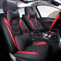 Car Seat Cover Set Leather Full Surround Automobile Seat Covers Automotive Goods For BMW Toyota Hyundai Kia Ford Mazda Golf