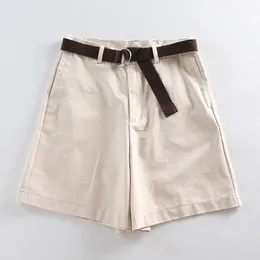 Pantalones Cortos De Mujer Woman Shorts High Waisted Short Shorts For Women Fashion Causal Solid Summer Shorts Women D481 210426