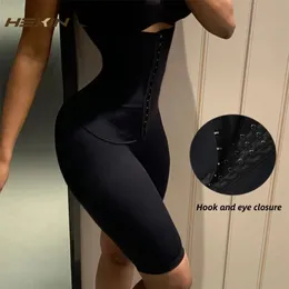 Butt Lifter Body Shaper Lår Smalare Shapewear Hög midja Magkontroll Trosor Trainer Leggings Shorts Fitness Fajas 220104