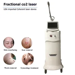10600nm fractional co2 laser machine vertical vaginal tightening device skin resufacing USA Coherent lasers metal tube 3 heads