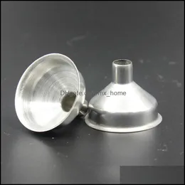 Other Kitchen, Dining Bar Home & Garden Small For Most Hip Flasks Flask Wine Pot Wide Mouth Stainless Steel Funnel Wholesale Drop Delivery 2