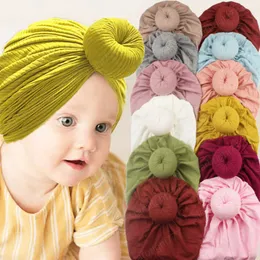 Enfants bébé fille infantile bonnet chapeau noeud papillon Turban casquette nouveau-né bandeau bandeau bonnet casquettes enfants infantile enfant en bas âge large bandeau de cheveux coiffure