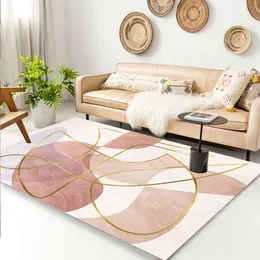 Dywany nordycki geometryczny wydrukowany salon dywan łazienka przeciwpoślizgowa sypialnia dekoracja sypialnia duże dywany salon sofa sofa duża