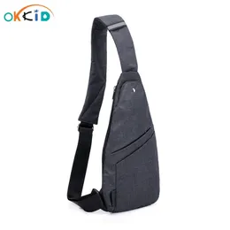 small anti-theft bagpack sling one shoulder sport bag waterproof travel small chest bag slim mini crossbody bag drop 210708