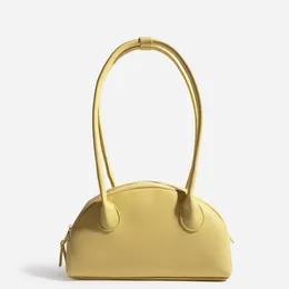 Moda Vintage Podróżka Torba Na Ramię Kobiety Tote Solid Proste Pół miesiąc Pakiet Torby Sling Torebka Messenger Crossbody Torba