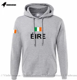 Moletons com capuz masculinos Ireland Men Sweatshirt Sweat Hip Hop Streetwear Soccer Jerseyes Footballer Tracksuit Nation Irish Flag Eire IE