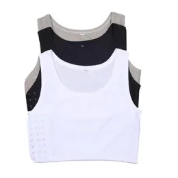 Spoiwa dla kobiet w klatce piersiowej Plus Size Size Tomboy Trans Short Shaper Gorset Les Lesbian Undershirt Kobiety Cosplay Kamizelka Tank Topy