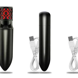 NXY Vibrators 10 Режим G Spot Mini Bullet для женщин Клитос Стимулятор Мощный USB Аккумуляторная Массажер Секс-Игрушки Взрослые 18 1120