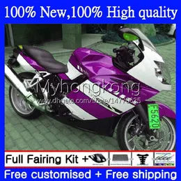 BMW + 탱크 BMW K1200 S K 1200 S K1200S K1200-S 05-10 Bodywork 4No.25 K-1200S 05 06 07 08 09 10 K 1200S 2005 2006 2007 2009 2010 완전 페어링 키트