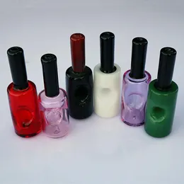 Vintage atacado 4 polegadas lifelike colorido esmalte polonês vidraceiro tubos de fumo de água para uso do tabaco