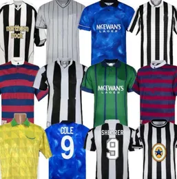 Camisas de futebol retrô 94 95 96 97 98 SHEARER HAMANN PINAS 1984 95 1997 05 06 OWEN CAMISAS DE FUTEBOL clássicas Ginola calcio