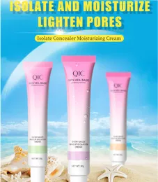 QIC Isolate Corretor Hidratante Creme Rosto Makeup Base Light como uma pena e nenhum sentido Adequado para múltiplas pedras de skine long durar visível efeito de umidade visível