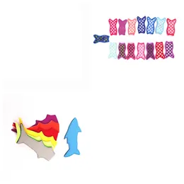 Sıcak 7 Stil Mermaid Shark Popsicle Anti-Freeze Çanta Renkli Dondurma Yalıtımlı Çanta Dalış Malzemeleri Dondurma Araçları