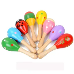 hem barn leksaker trä baby barn musikinstrument rattle maracas cabasa sand hammare orff instrument leksak yhm620-zwl