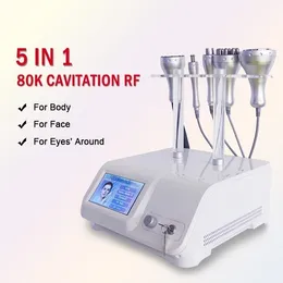 2021 80K Cavitation 초음파 RF 슬리밍 시스템 Lipo 레이저 뚱뚱한 레코딩 셀룰 라이트 치료 뷰티 살롱 장비