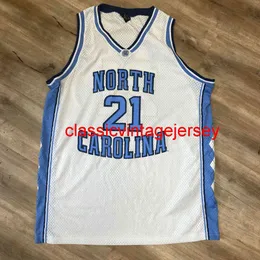 Stitchedjawad Williams North Carolina UNC Tar Heels 2002カレッジバスケットボールジャージー刺繍カスタム任意の名前番号xs-5xl 6xl