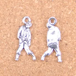 80 sztuk Antique Srebrny Bronze Plated Walking Dead Zombie Corpse Charms Wisiorek DIY Naszyjnik Bransoletka Bransoletka Ustalenia 12 * 27mm