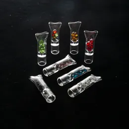 Tillverkning Glas Diamant Cigarett vattenpipor Hållare Filterspetsar Ledmunstycke Spetsar 8mm Trubbig rökning Tillbehör Partihandel SW589