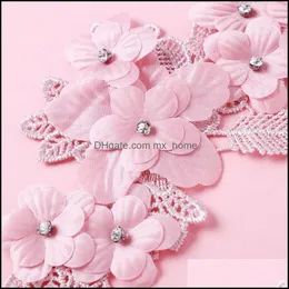 Hair Aessories Baby, Kids & Maternity Style 3D Flower Lace Collar Diy Embroidery Applique Neckline Sewing Fabric Decoration Clothing Scrapbo