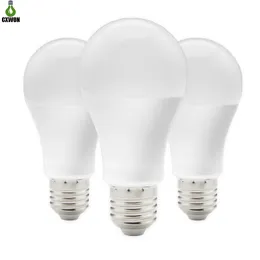 E27 LED-lampor 3W 5W 7W 9W 12W 15W 18W 85-265V 3000K 4000K 6000K LED-lampor SMD2835 Vit Varm vitlampor Globlampor Lampa
