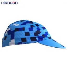자전거 사이클링 모자 모자 여성 파란 머리 남자 유니섹스 야외 스포츠 도로 자전거 착용 장비 위장 한 크기, MZ006 캡 마스크