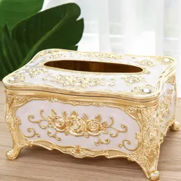 Tissue Boxes & Napkins Acrylic Box Universal Luxury European Paper Rack Office Table Accessories Home KTV El Car Facial Case HolderTissue