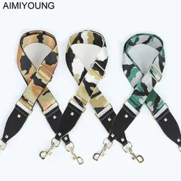 AIMIYOUNG Bag Accessories Shoulder Bag Strap Women Handbag Wide Belt for Crossbody Bag Part Adjustable Belt Replacement Strap 210901