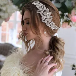 2022 Korean Bridal Headpieces Hair Accessories Adjustable Headwear Full Crystal Rhinestones Hair Comb Wedding Banquet