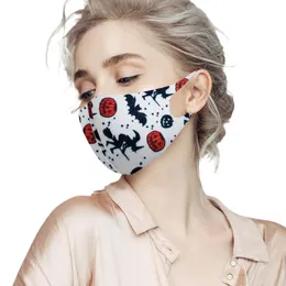 Maschera nuovo designer natale halloween ghiaccio seta faccia adulto natale natale santa claus fiocco di neve deer pittura 3d lavabile antipolvere maschera nebbia