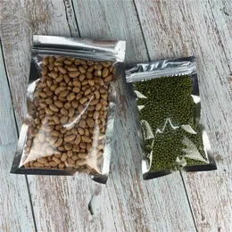 Sacos à prova do cheiro resselável sacos de alumínio alimento de comida de alimento saco de armazenamento de plástico self vedação de embalagem vazia 14 tamanhos
